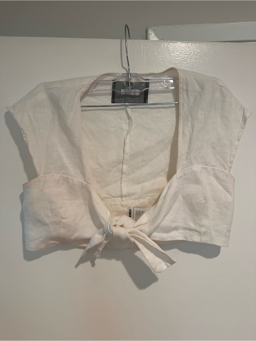 Reformation Cream Linen Set - Picture 2 of 12